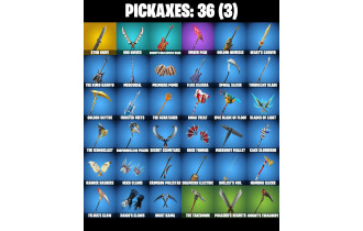 UNIQUE - Peter Griffin, Valeria [21 Skins, 900 Vbucks, 36 Axes, 23 Emotes, 28 Gliders and MORE!]