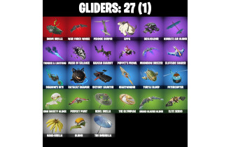 UNIQUE - Peter Griffin,  Zeus [22 Skins, 350 Vbucks, 39 Axes, 31 Emotes, 27 Gliders and MORE!]