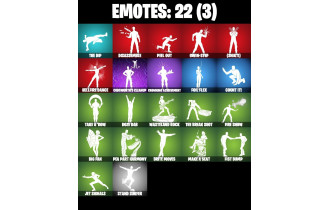 UNIQUE - Doom, Emma Frost [20 Skins, 46 Axes, 22 Emotes, 42 Gliders and MORE!]