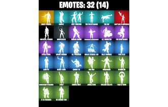 UNIQUE - Contract Giller , Knife Tricks  [30 Skins, 36 Axes, 32 Emotes, 30 Gliders and MORE!]