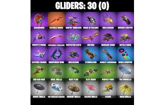 UNIQUE - Raven Team Syd, Aerial Assault Bomber  [28 Skins, 300 Vbucks, 40 Axes, 27 Emotes, 30 Gliders and MORE!]