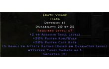 Loath Visage [2 Assassin Skills | 20% FRW | 20% FCR]