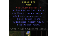 Dread Eye [10% FCR | 6% ML | 6% LL]