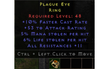Plague Eye [10% FCR | 53 All Att | 5% ML]