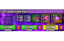 1x Corrupted Seed Pack [Build A Ring Farm]