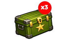 Veteran Crate&times;3 [Mini War]
