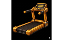 Gold Treadmill [1 Speed Keyboard Escape | Candy & Chocolate]