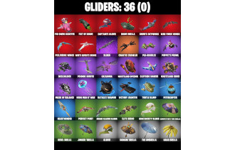 UNIQUE - Huntmaster Saber,  [28 Skins, 41 Axes, 36 Emotes, 36 Gliders and MORE!]