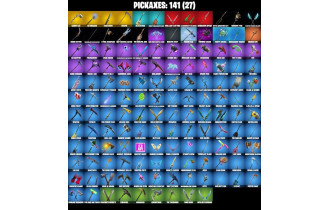 UNIQUE - The Reaper , Elite Agent [119 Skins, 200 Vbucks, 141 Axes, 102 Emotes, 115 Gliders and MORE!]