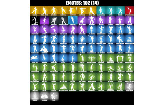 UNIQUE - The Reaper , Elite Agent [119 Skins, 200 Vbucks, 141 Axes, 102 Emotes, 115 Gliders and MORE!]