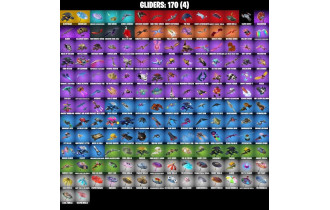 UNIQUE - The Reaper,  Elite Agent  [190 Skins, 238 Axes, 160 Emotes, 170 Gliders and MORE!]
