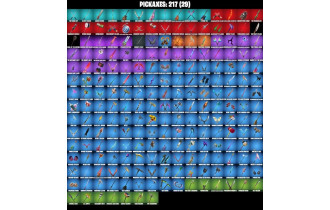 UNIQUE - Spidergwen (Stacy, Update Journal  [234 Skins, 1000 Vbucks, 217 Axes, 186 Emotes, 107 Gliders and MORE!]