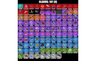 UNIQUE - Spidergwen (Stacy, Update Journal  [234 Skins, 1000 Vbucks, 217 Axes, 186 Emotes, 107 Gliders and MORE!]