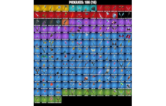 UNIQUE - Lexa, Gumbo [144 Skins, 250 Vbucks, 186 Axes, 158 Emotes, 162 Gliders and MORE!]