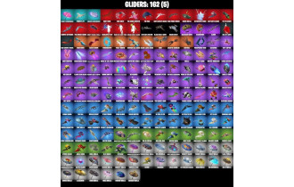 UNIQUE - Lexa, Gumbo [144 Skins, 250 Vbucks, 186 Axes, 158 Emotes, 162 Gliders and MORE!]
