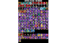 UNIQUE - Contract Giller , A Goat  [116 Skins, 100 Vbucks, 160 Axes, 128 Emotes, 99 Gliders and MORE!]