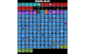 UNIQUE - Contract Giller , A Goat  [116 Skins, 100 Vbucks, 160 Axes, 128 Emotes, 99 Gliders and MORE!]