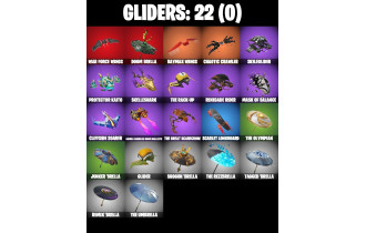 UNIQUE - Skull Commander, Dynamo TNTina [22 Skins, 350 Vbucks, 24 Axes, 23 Emotes, 22 Gliders and MORE!]