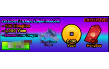 Exclusive Eternal Lunar Dragon [Raise Animals]