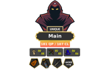 Main | TTL: 1508 | CL: 107 | QP: 181 [Infernal, Dizana's Quiver, Avernic Defender, Ava's, MM1, Mithril Gloves + MORE!]