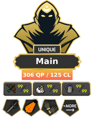 Main | Staker | TTL: 2179 | CL: 125 | QP: 306 [Max Melee, Avernic Defender, Fire Cape, B Gloves, Rigour, Augury, Ava's + MORE!]