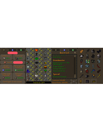 Main | Staker | TTL: 2179 | CL: 125 | QP: 306 [Max Melee, Avernic Defender, Fire Cape, B Gloves, Rigour, Augury, Ava's + MORE!]