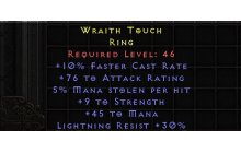 Wraith Touch [10% FCR | 76 All Att | 5% ML]