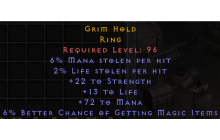 Grim Hold [6% ML | 2% LL | 22 STR]