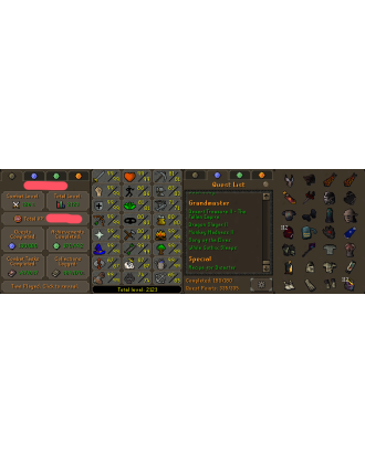 Main | Staker | TTL: 2123 | CL: 126 | QP: 335 [Max Combat, Max Melee, Infernal, Dizana's Quiver, Avernic Defender + MORE!]