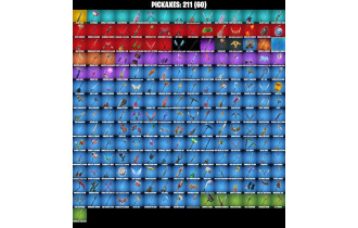 UNIQUE - Vegeta, Bulma  [214 Skins, 1000 Vbucks, 211 Axes, 128 Emotes,108 Gliders and MORE!]