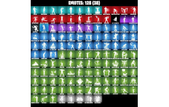 UNIQUE - Vegeta, Bulma  [214 Skins, 1000 Vbucks, 211 Axes, 128 Emotes,108 Gliders and MORE!]