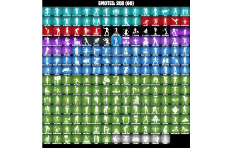 UNIQUE - Eren Jaeger , Rushin Around [179 Skins, 1000 Vbucks, 223 Axes, 208 Emotes,170 Gliders and MORE!]