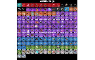 UNIQUE - Eren Jaeger , Rushin Around [179 Skins, 1000 Vbucks, 223 Axes, 208 Emotes,170 Gliders and MORE!]