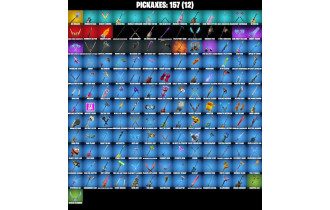 UNIQUE - Black Cat , Ice Breaker [136 Skins, 150 Vbucks, 157 Axes, 111 Emotes, 80 Gliders and MORE!]