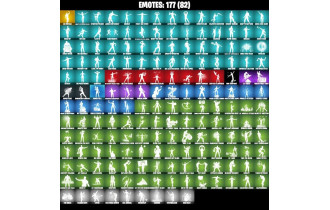 UNIQUE - Chun Li , Rushin Around [124 Skins, 300 Vbucks, 153 Axes, 177 Emotes, 99 Gliders and MORE!]