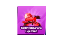 Red Moon Katana Explosion [Blade Ball]