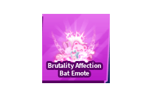 Brutality Affection Bat Emote [Blade Ball]