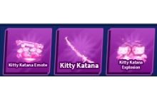 Kitty Katana Set [Blade Ball]