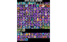UNIQUE - Star Wand, Candy Axe [123 Skins, 350 Vbucks, 157 Axes, 98 Emotes, 76 Gliders and MORE!]