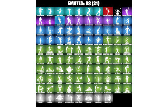 UNIQUE - Star Wand, Candy Axe [123 Skins, 350 Vbucks, 157 Axes, 98 Emotes, 76 Gliders and MORE!]
