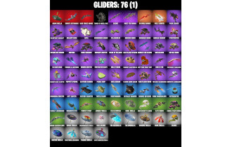 UNIQUE - Star Wand, Candy Axe [123 Skins, 350 Vbucks, 157 Axes, 98 Emotes, 76 Gliders and MORE!]