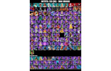 UNIQUE - Backlash , Son Goku [133 Skins, 1600 Vbucks, 122 Axes, 78 Emotes,  54 Gliders and MORE!]