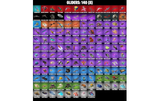 UNIQUE - Hot Marat , Contract Giller [251 Skins, 2400 Vbucks, 292 Axes, 245 Emotes, 140 Gliders and MORE!]