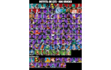 UNIQUE - Star Wand ,  Harley Hitter [98 Skins, 400 Vbucks, 173 Axes, 95 Emotes, 95 Gliders and MORE!]