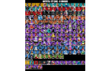 UNIQUE - Lara Croft ,  Monarch  [177 Skins,  176 Axes, 197 Emotes,  114 Gliders and MORE!]