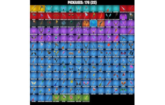UNIQUE - Lara Croft ,  Monarch  [177 Skins,  176 Axes, 197 Emotes,  114 Gliders and MORE!]