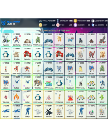 Legendary: 100 | Shiny: 114 | Hundo: 105 | ShinyLegend: 9 [Level: 60 | Stardust: 3.06m | Team: Mystic]