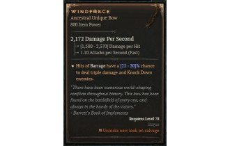 Windforce [ ⭐️ Affix: HIGH ROLL] Awakening SC