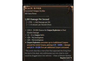 Black River [ ⭐️ Affix: HIGH ROLL] Awakening SC
