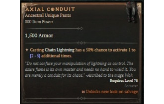 Axial Conduit [ ⭐️ Affix: HIGH ROLL] Awakening SC